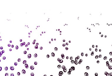 Benekli hafif Mor vektör örtüsü.