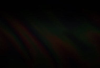 Bükülmüş çizgileri olan koyu siyah vektör arkaplanı.