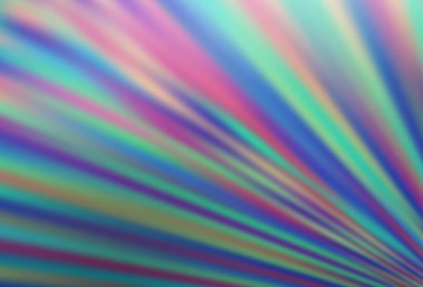 Tekrarlanan çubuklarla hafif BLUE vektör şablonu. Soyut şablondaki çizgilerle dekoratif parlak çizimler. İş ilanınız için akıllı tasarım.