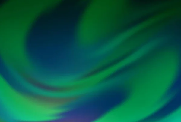 Светло Зеленый Вектор Размытый Абстрактная Красочная Иллюстрация Градиентом Новый Способ — стоковый вектор