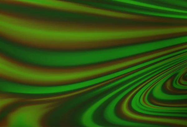 Зеленый Фон Абстрактными Линиями — стоковый вектор