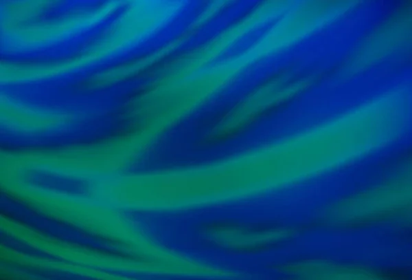 Dark Blue Vektor Verschwommen Glanz Abstrakte Vorlage Leuchtend Farbige Illustration — Stockvektor
