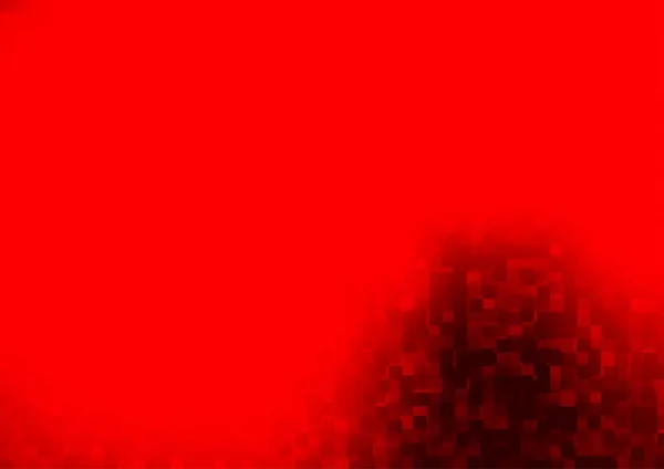 Modello Vettoriale Rosso Chiaro Con Cristalli Rettangoli Rettangoli Sfondo Astratto — Vettoriale Stock