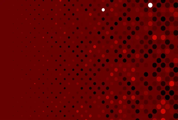 Textura Vectorial Rojo Oscuro Con Discos — Vector de stock