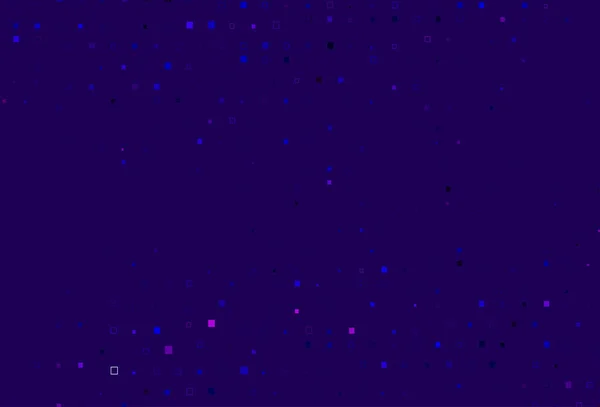 ライトピンク 長方形の青いベクトルレイアウト 正方形 — ストックベクタ