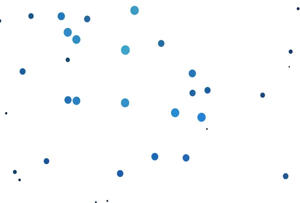 Jasnoniebieski Wzór Wektora Kółkami — Wektor stockowy