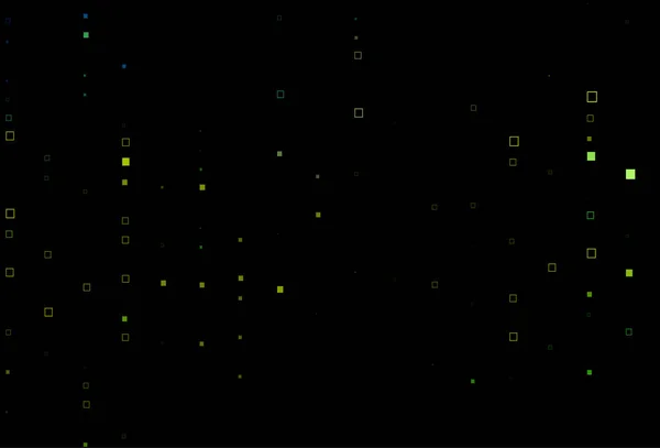 Темно Синий Желтый Векторный Обратный Ход Линиями Прямоугольниками — стоковый вектор