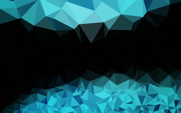 bright abstract triangular background, vector illustration  