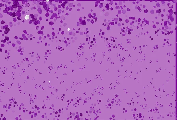 Шаблон Светло Фиолетового Вектора Жидкими Формами — стоковый вектор