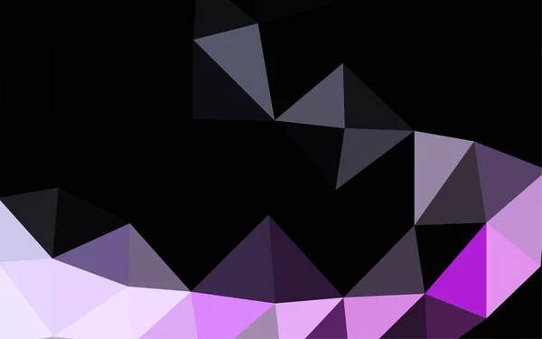 Fond Triangulaire Abstrait Coloré Illustration Vectorielle — Image vectorielle