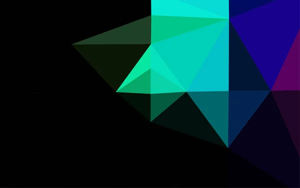 Barevné Abstraktní Trojúhelníkové Pozadí Vektorová Ilustrace — Stockový vektor