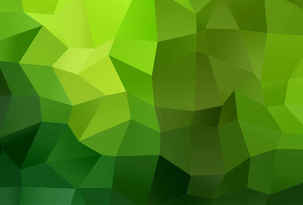 Ελαφρύ Πράσινο Διάνυσμα Αφηρημένη Πολυγωνική Υφή — Διανυσματικό Αρχείο
