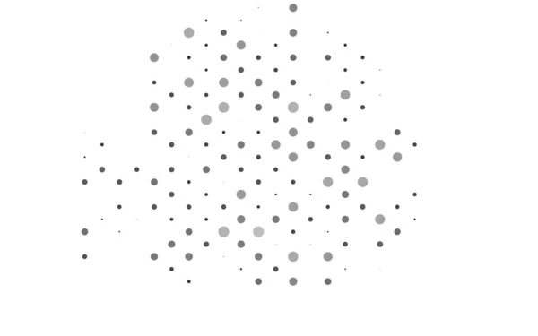 Vektorová Šablona Krystaly Kruhy Čtverci Abstraktní Ilustrace Barevnými Tečkami Čarami — Stockový vektor