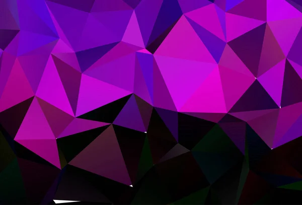Licht Roze Vector Wazige Driehoek Textuur — Stockvector