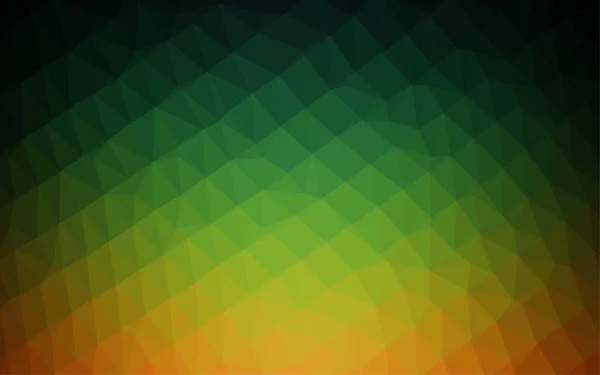 明るい抽象的な三角形の背景ベクトル図 — ストックベクタ