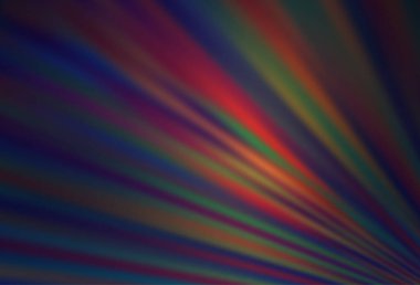 Renkli çizgileri olan koyu mor vektör dokusu.