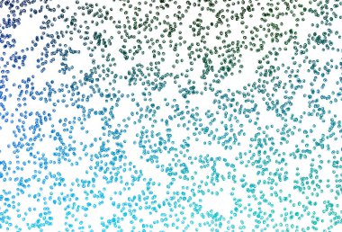 Açık Mavi, benekli yeşil vektör örtüsü.