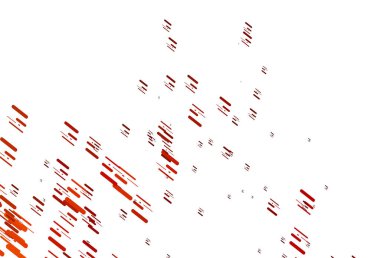 Tekrarlanan çubuklarla Açık Turuncu vektör şablonu.