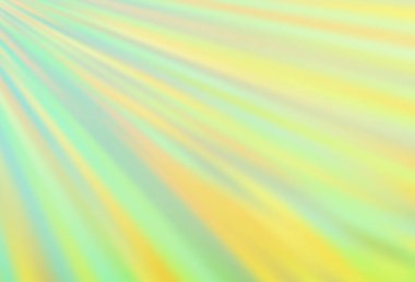 Açık Yeşil, tekrarlanan çubuklu sarı vektör şablonu.