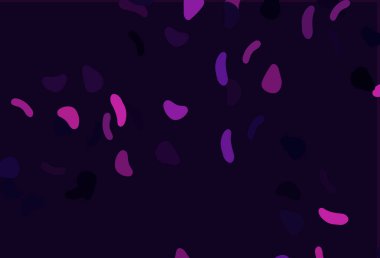 Rastgele biçimlerde açık pembe vektör dokusu.