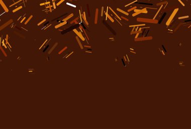 Dar çizgileri olan Açık Turuncu vektör deseni.