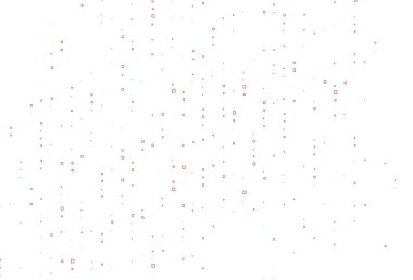 Çokgen biçimli açık kırmızı vektör kapağı.