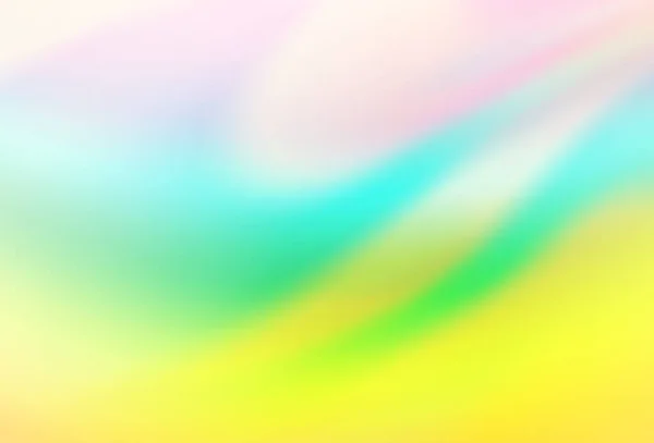 Licht Mehrfarbig Regenbogen Vektor Verschwommenes Helles Muster — Stockvektor