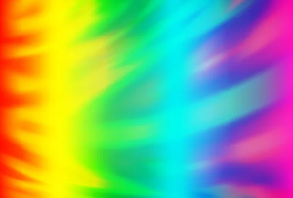 Multicolor Luz Diseño Abstracto Vector Del Arco Iris Ilustración Abstracta — Vector de stock