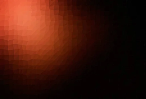 Fond Polygonal Vecteur Rouge Foncé — Image vectorielle