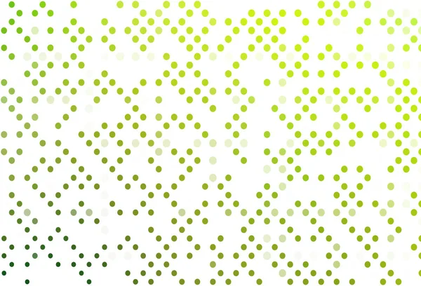 带有圆点的浅绿色矢量背景 — 图库矢量图片