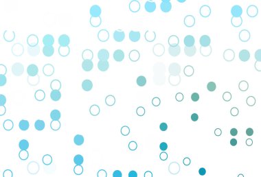 Açık Mavi, diskleri olan yeşil vektör dokusu.