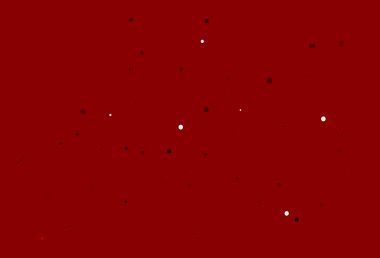 Noktalı açık kırmızı vektör arkaplanı.