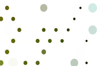 Açık Yeşil, noktalı sarı vektör arkaplanı.