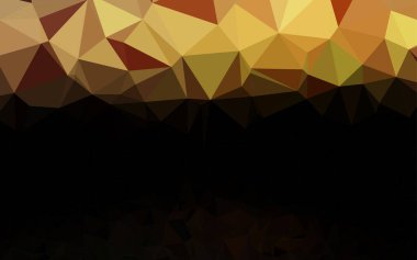 Çemberli çokgen biçiminde koyu kırmızı vektör deseni.