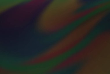 Koyu siyah vektör bulanık ve renkli desen.