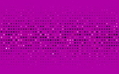 Noktalı vektör arkaplanı. Renkli soyut çemberler kümesi ile resim. 