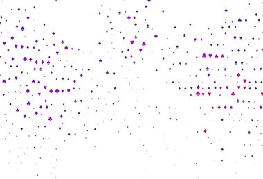 Kart sembollü hafif Mor vektör deseni.