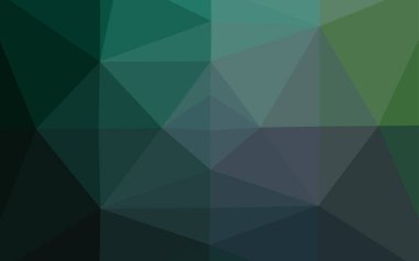 çokgen biçiminde soyut vektör deseni 