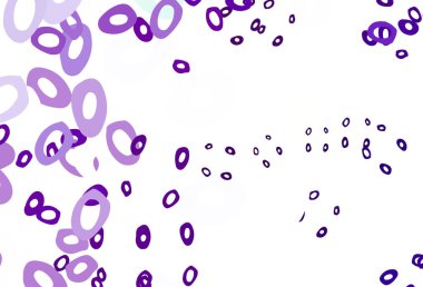 Çember şekilli hafif Mor vektör düzeni.