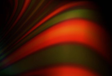 Lav şekilli koyu turuncu vektör şablonu.