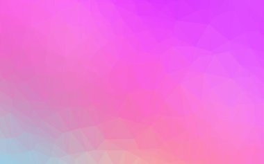 çokgen biçiminde soyut vektör deseni 