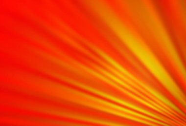 Açık Kırmızı, düz çizgileri olan sarı vektör düzeni.