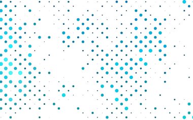 Noktalı beyaz vektör arkaplanı. Soyut çemberlerin oluşturduğu bir resim. 