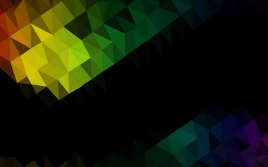 Renkli soyut çizim ve gradyan. Yepyeni tasarım 