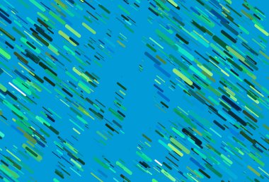 Açık Yeşil, tekrarlanan çubuklu sarı vektör şablonu.