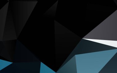 çokgen biçiminde soyut vektör deseni 