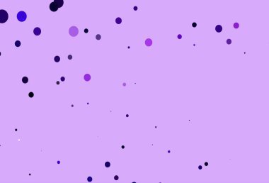 Küreli hafif Mor vektör deseni.