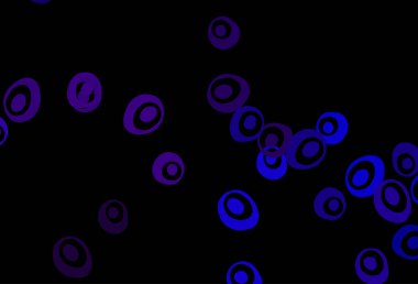 Koyu pembe, benekli mavi vektör örtüsü.