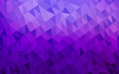 çokgen biçiminde soyut vektör deseni 