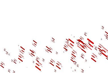 Dar çizgileri olan Açık Turuncu vektör deseni.